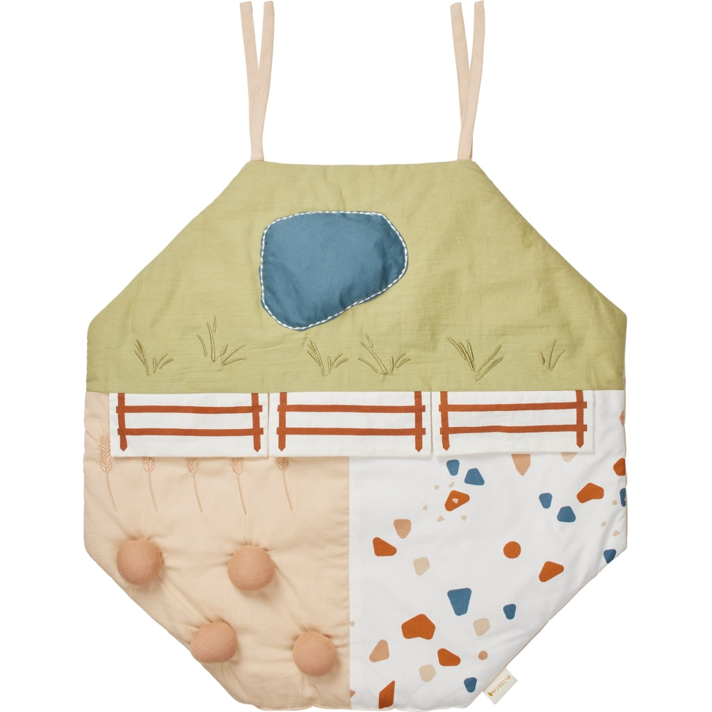 Fabelab Activity Blanket - Little Farm Baby Toys Wheat
