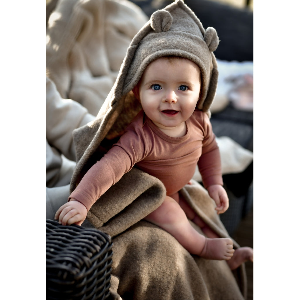 Mikk-Line Baby Uld Tæppe Uld Melange Denver