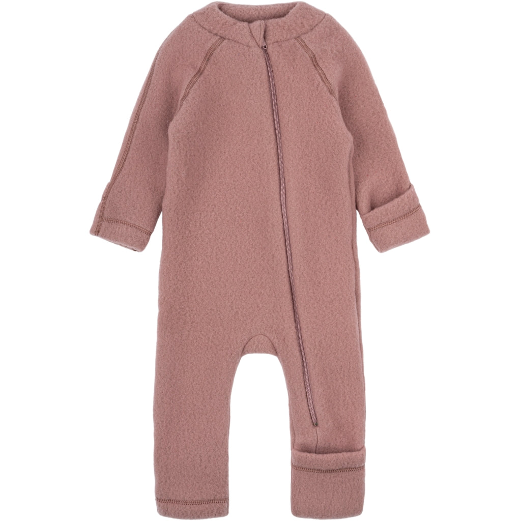 Mikk-Line Baby Ulddragt Uld Burlwood