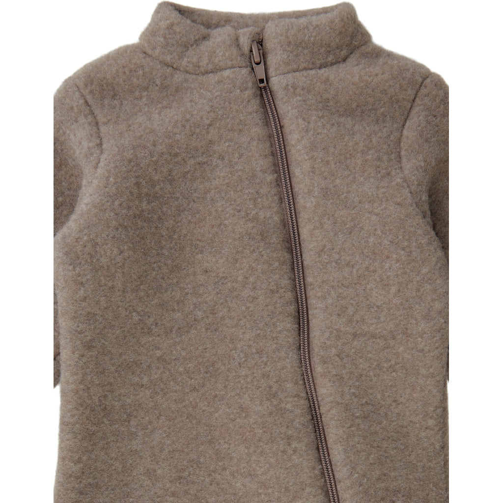 Mikk-Line Baby Ulddragt (Ribkant) Uld Melange Denver