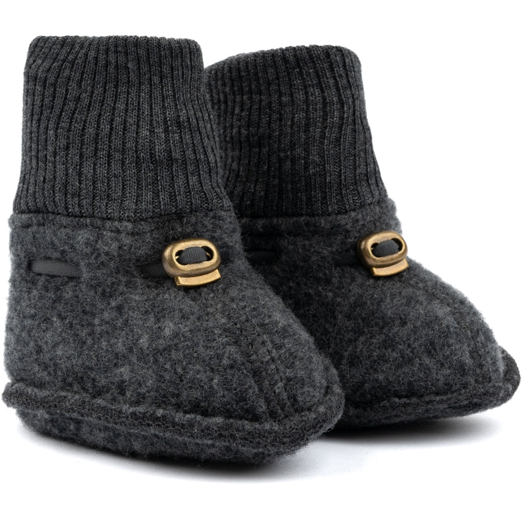 Mikk-Line Baby Uldfutter Uld Anthracite Melange