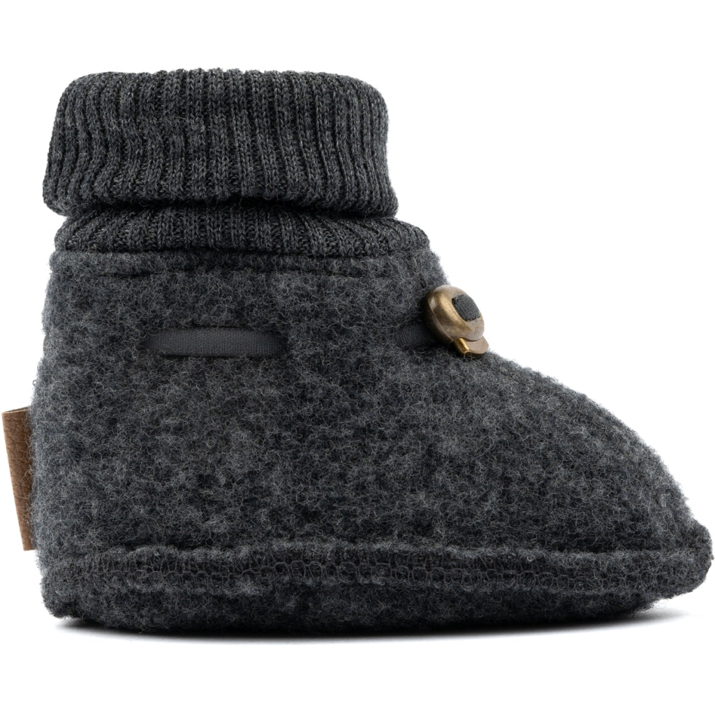 Mikk-Line Baby Uldfutter Uld Anthracite Melange