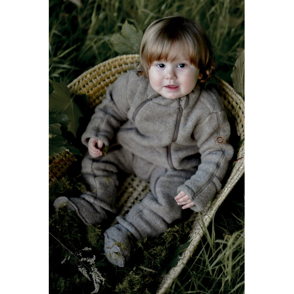 Mikk-Line Baby Uldfutter Uld Melange Denver