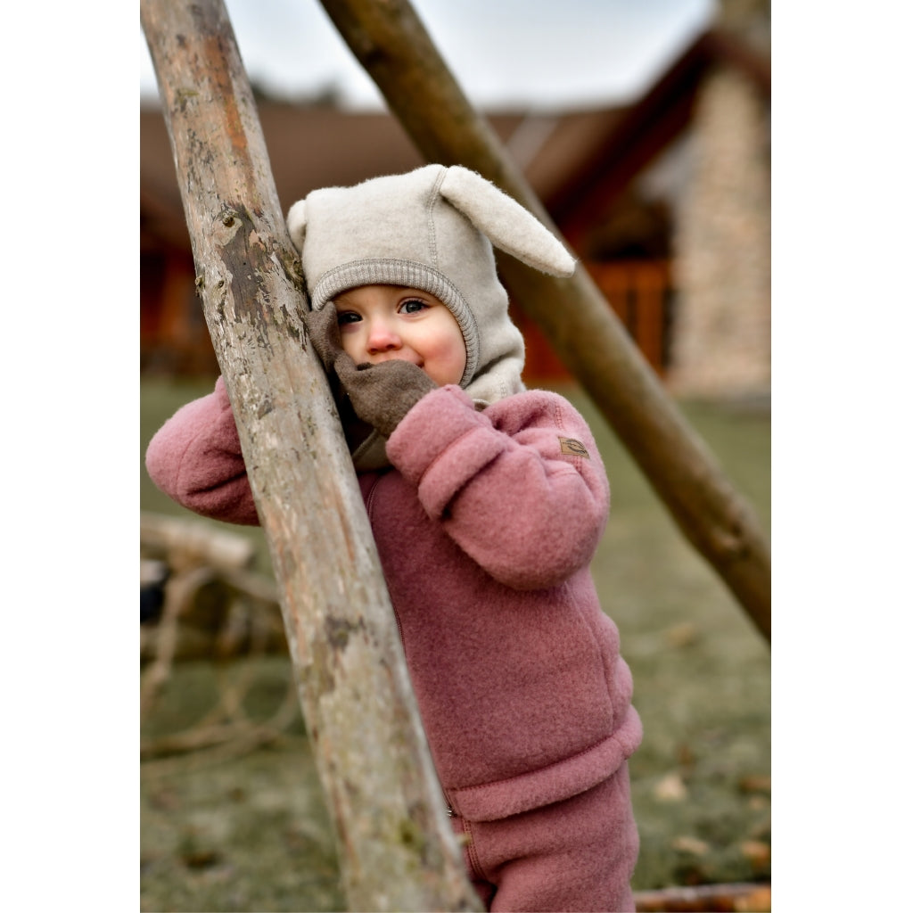 Mikk-Line Baby Uldjakke Uld Burlwood