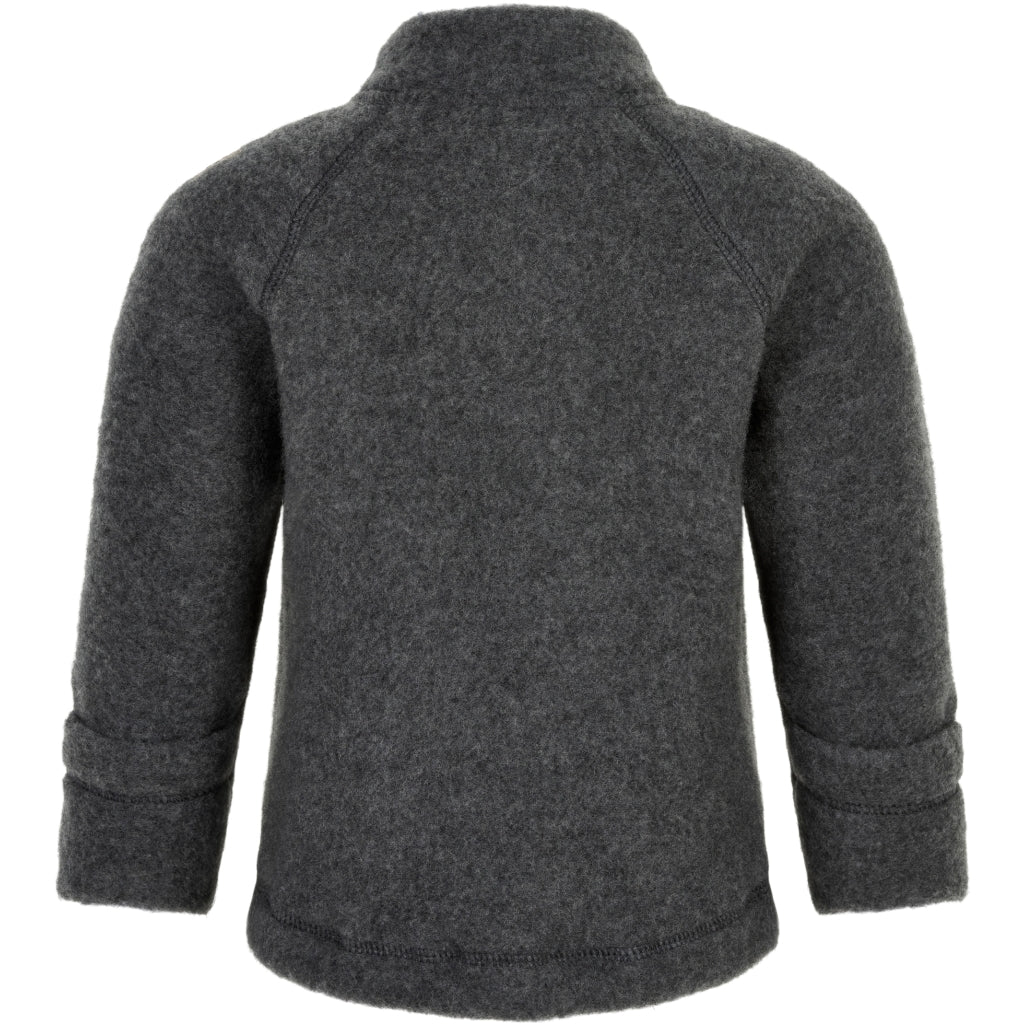 Mikk-Line Baby Uldjakke Uld Anthracite Melange