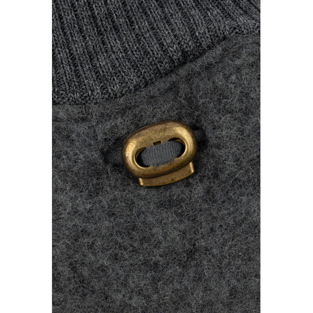 Mikk-Line Baby Uldluffer Uld Anthracite Melange