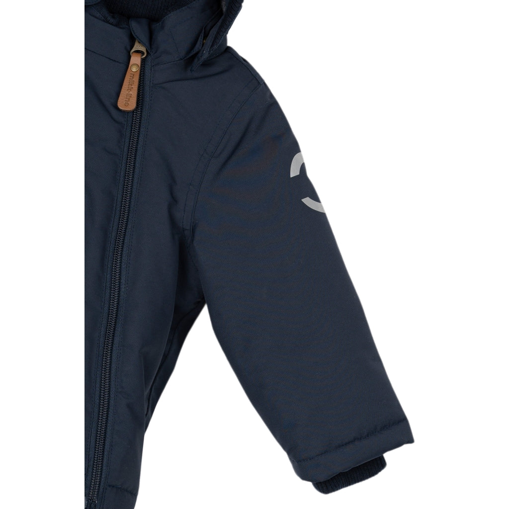 Mikk-Line Baby Vinterjakke Nylon Jakker Blue Nights