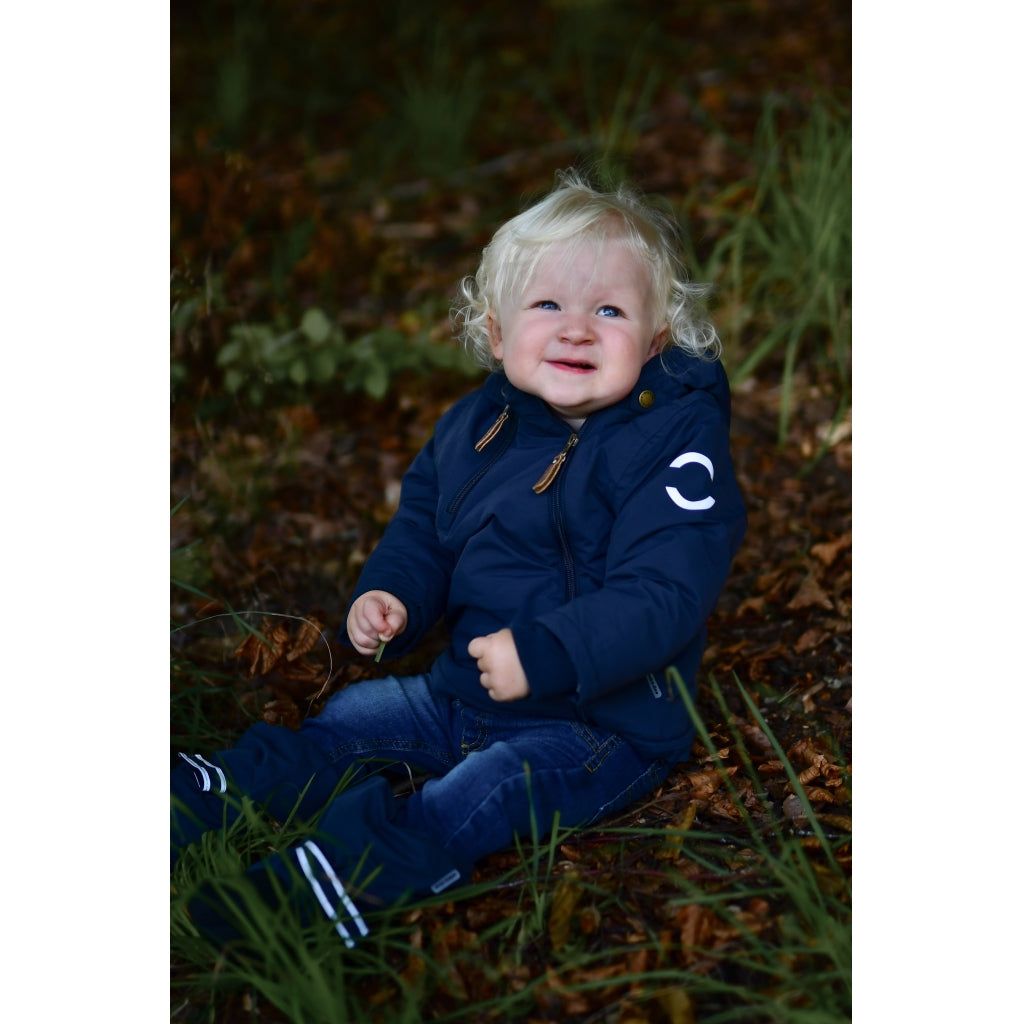 Mikk-Line Baby Vinterjakke Nylon Jakker Blue Nights