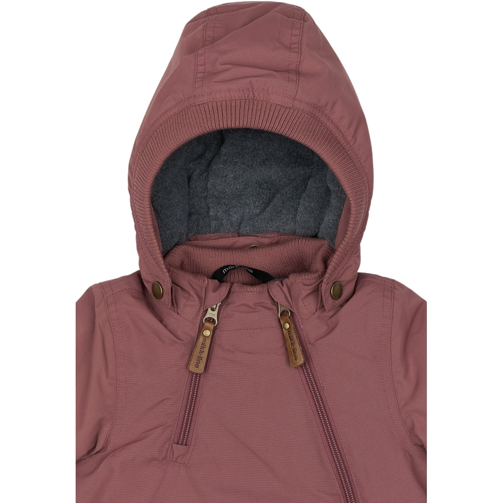 Mikk-Line Baby Vinterjakke Nylon Jakker Rose Brown