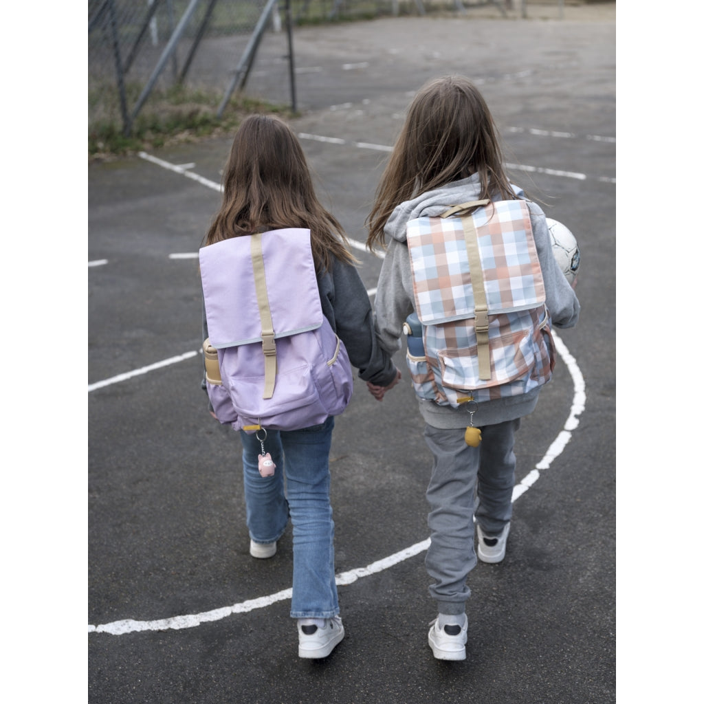 Fabelab Backpack - Large - Cottage Blue Checks Bags & Backpacks Multi Print