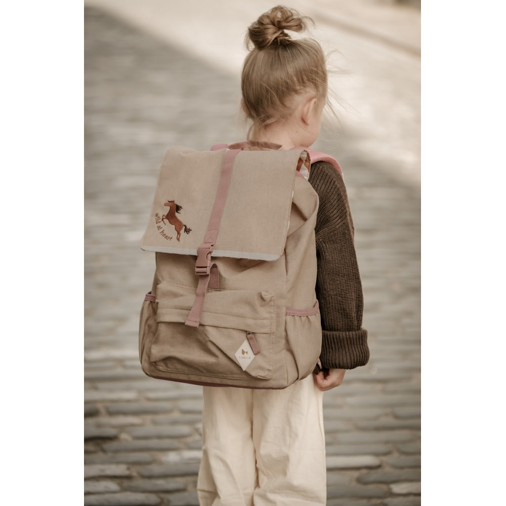 Fabelab Backpack - Large - Wild at Heart Bags & Backpacks Caramel