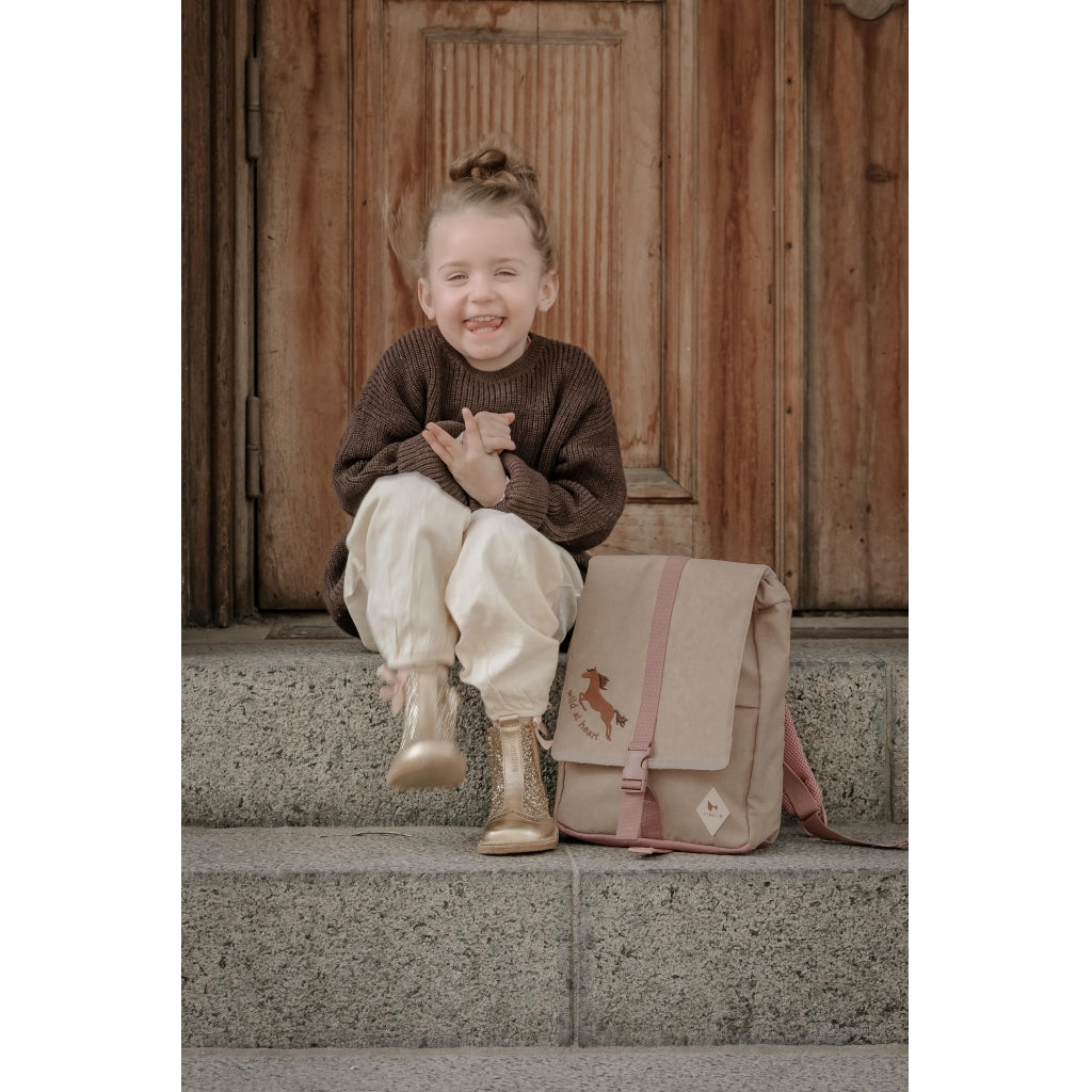 Fabelab Backpack - Small - Wild at Heart Bags & Backpacks Caramel