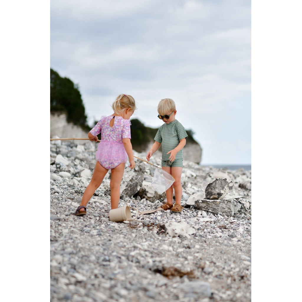 Mikk-Line Badebukser (Mønstret) UV50+ Badetøj Green bay