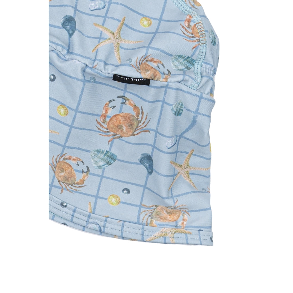 Mikk-Line Badehat (Mønstret) Badetøj Faded Denim