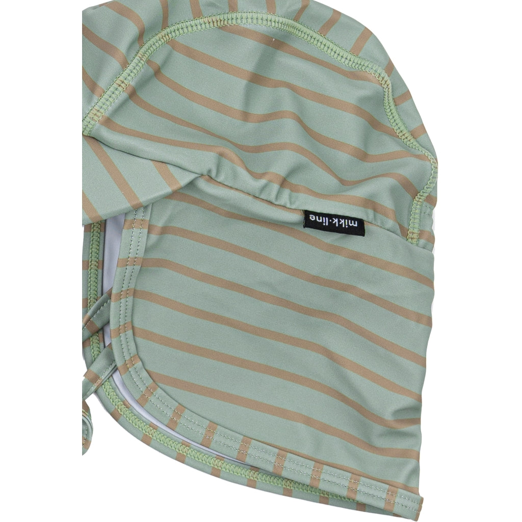 Mikk-Line Badehat (Mønstret) Badetøj Green bay