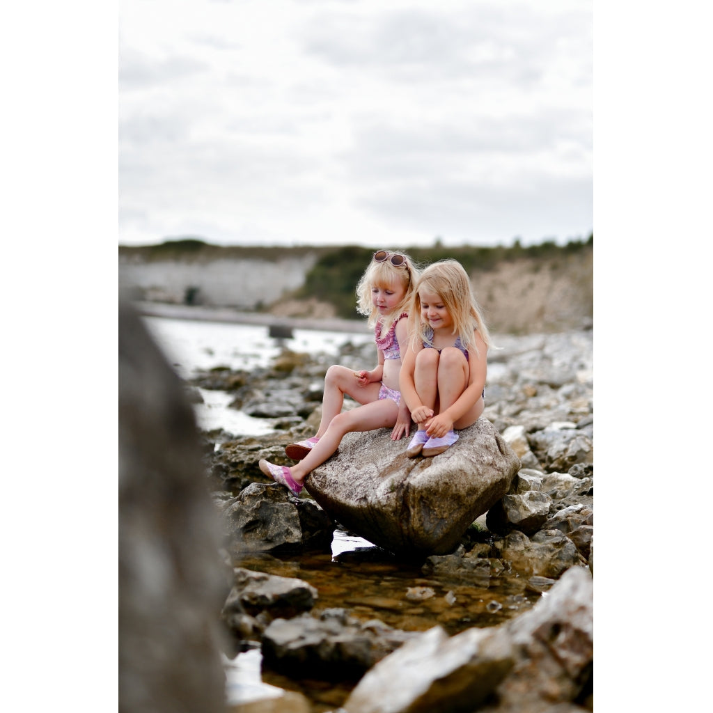 Mikk-Line Badesko (Mønstret) Badetøj Lavender Aura