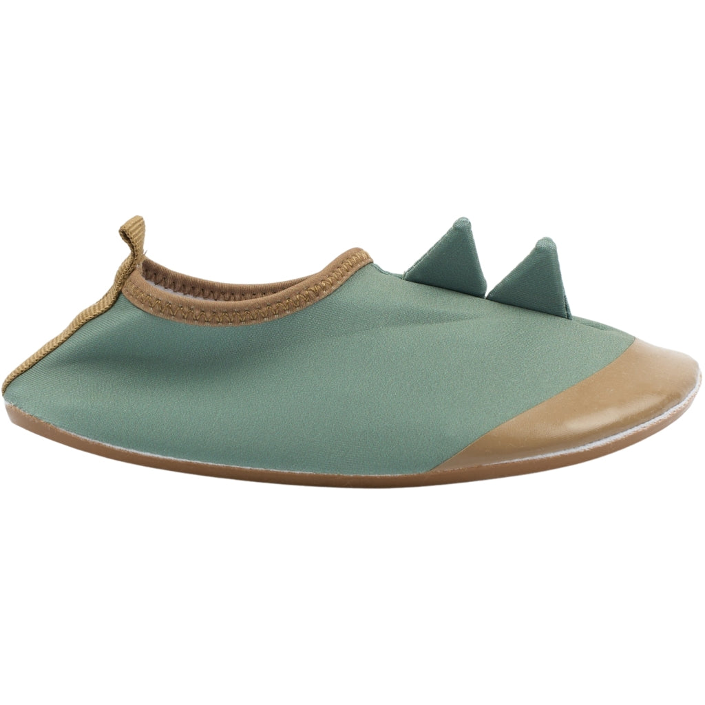 Mikk-Line Badesko m/ Detaljer Badetøj Green bay