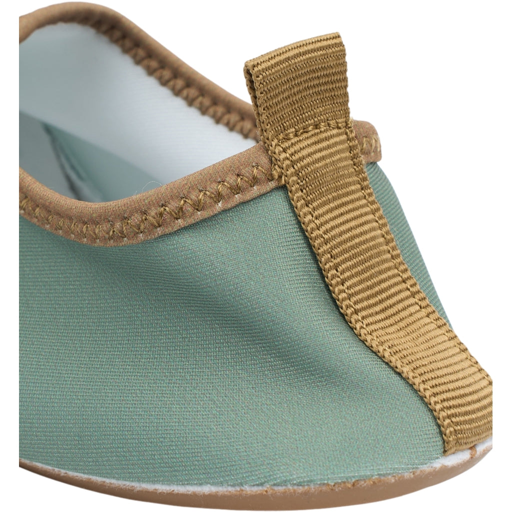 Mikk-Line Badesko m/ Detaljer Badetøj Green bay