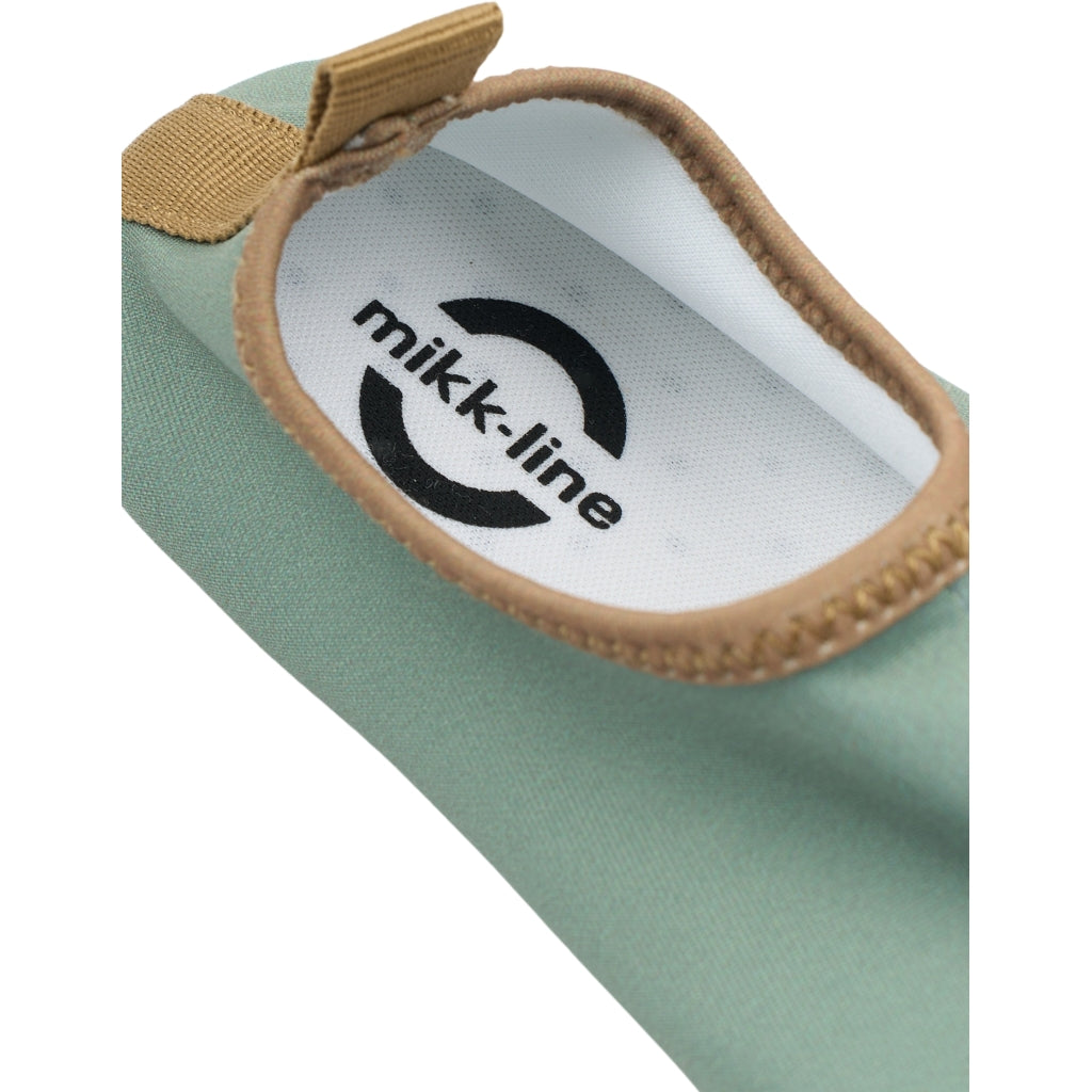 Mikk-Line Badesko m/ Detaljer Badetøj Green bay