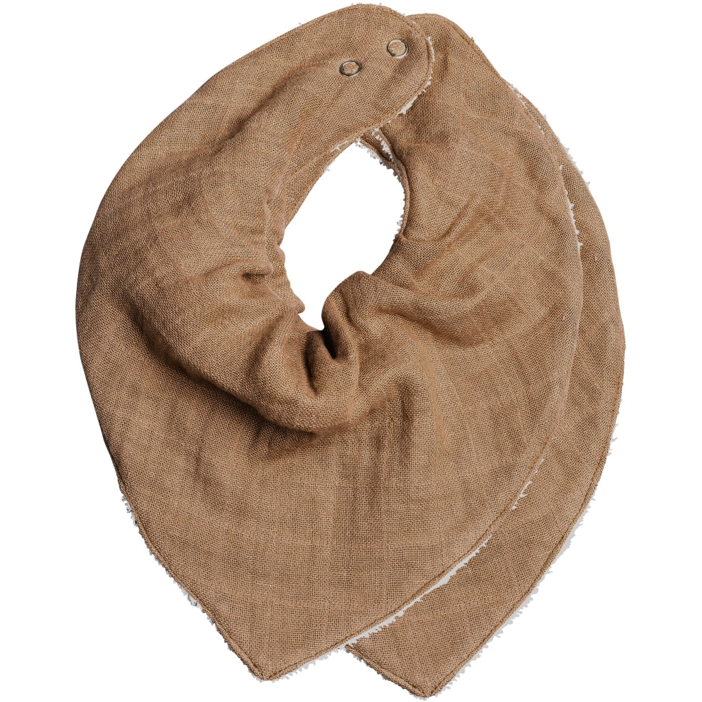 Fabelab Bandana Bib - Caramel - 2 pack Hagesmække og savlesmække Caramel