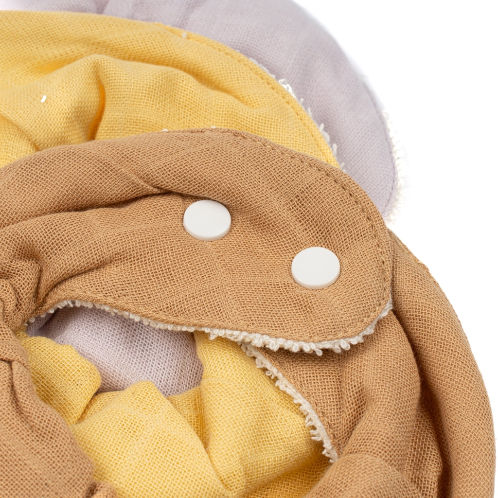 Fabelab Bandana Bib - Star Dust - 3 pack Hagesmække og savlesmække