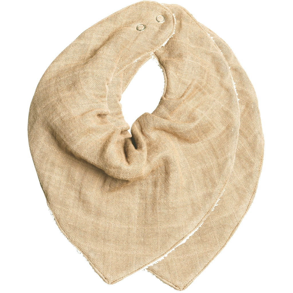 Fabelab Bandana Bib - Wheat - 2 pack Hagesmække og savlesmække Wheat