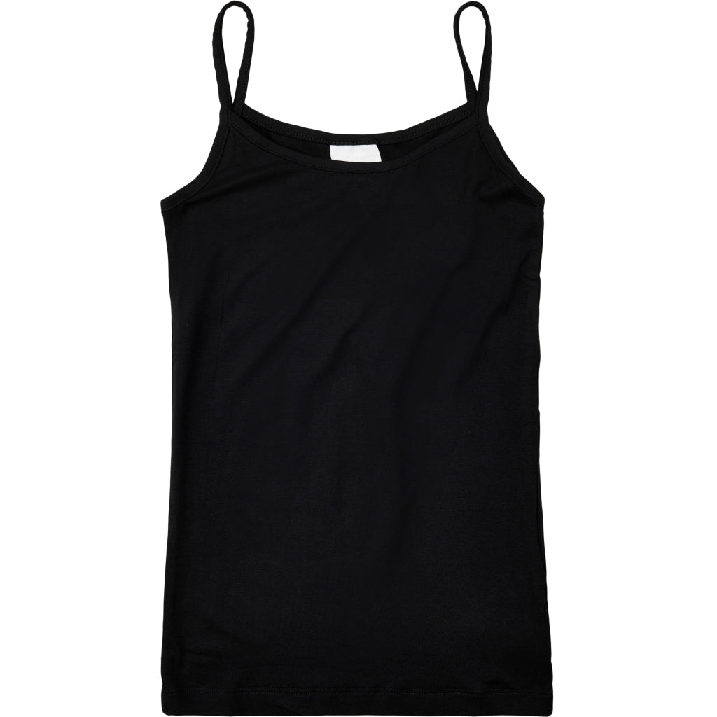 THE NEW TNBasic Tanktop Kortærmede top Black