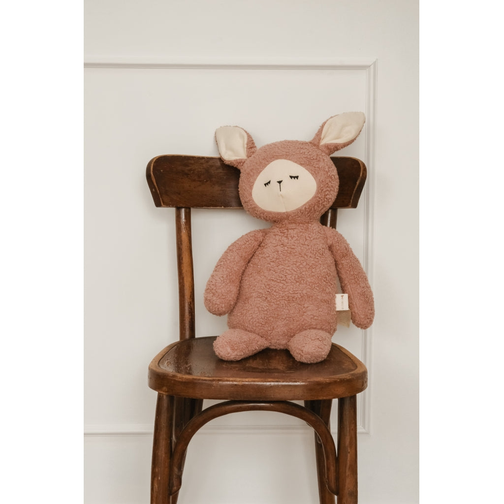Fabelab Big Buddy - Bunny Teddies Dusty Rose
