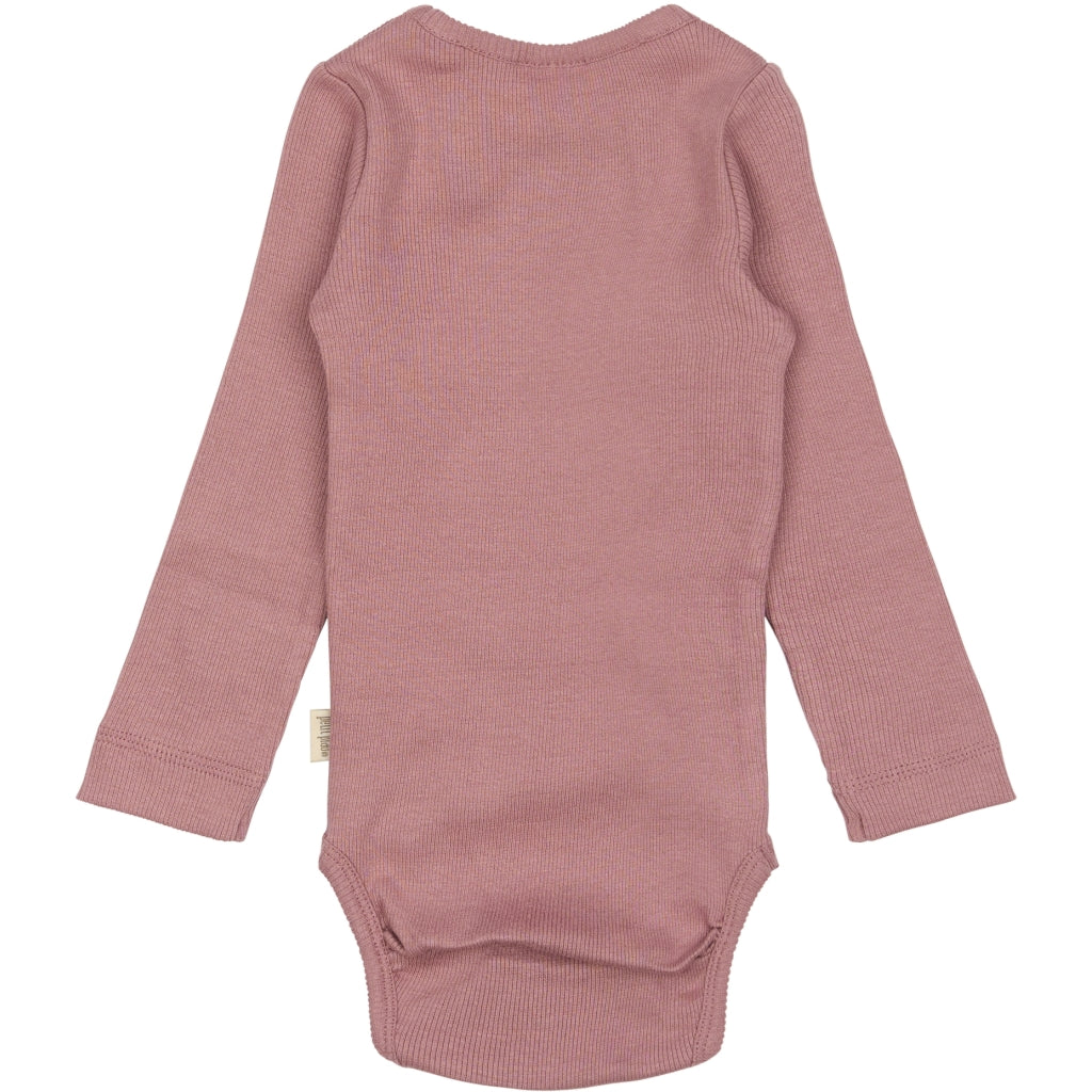 PETIT PIAO Body L/S Modal Bodystockings Nostalgia Rose