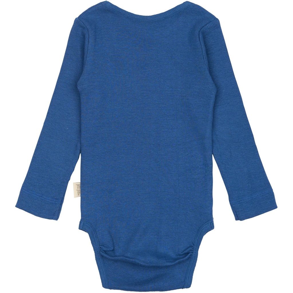 PETIT PIAO Body L/S Modal Bodystockings True Navy