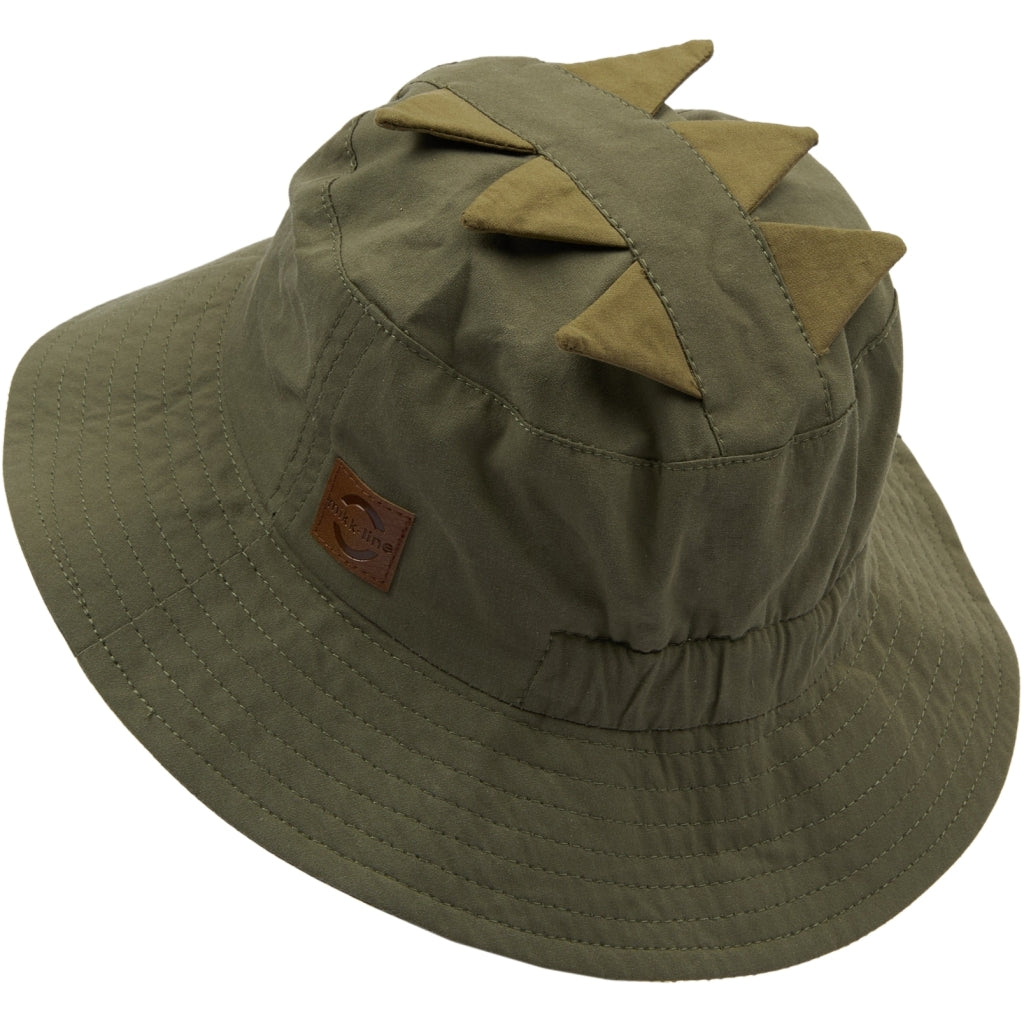 Mikk-Line Bøllehat m/Print Huer Dusty Olive