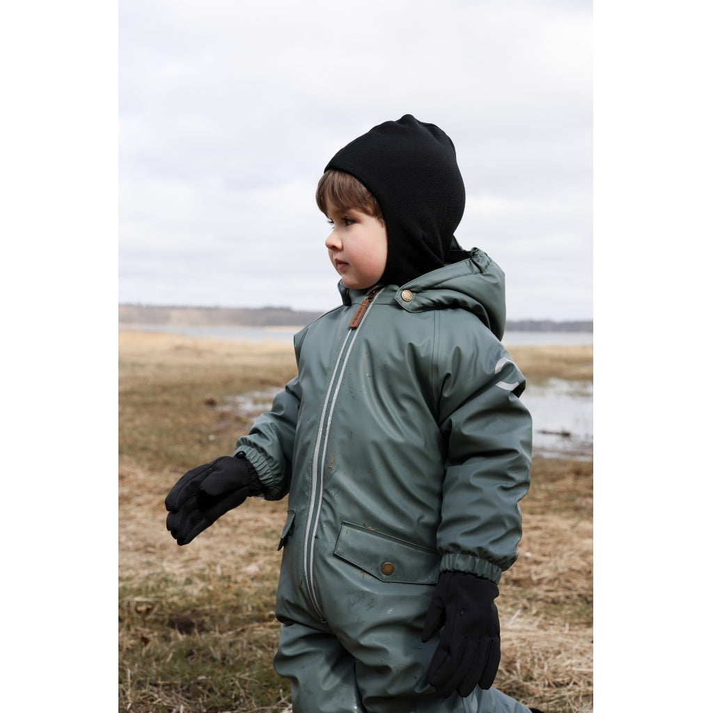 Mikk-Line Bomuld Elefanthue Dobbeltlag Huer Black