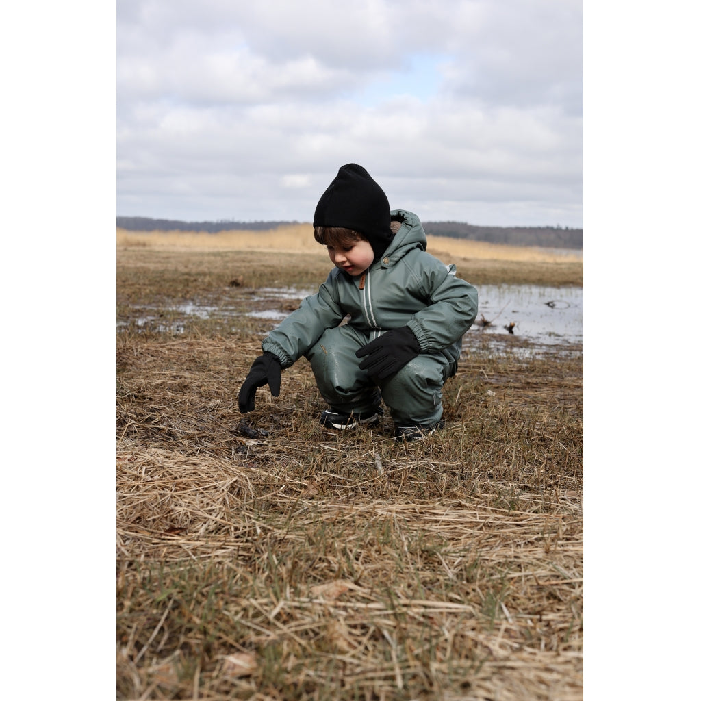 Mikk-Line Bomuld Elefanthue Dobbeltlag Huer Black