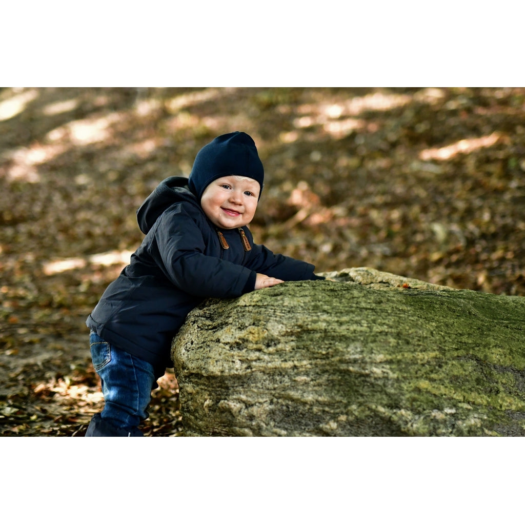 Mikk-Line Bomuld Elefanthue Dobbeltlag Huer Blue Nights