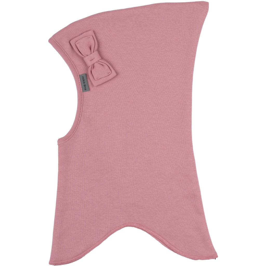 Mikk-Line Bomuld Elefanthue m./Sløjfe (Dobbeltlag) Huer Lilas