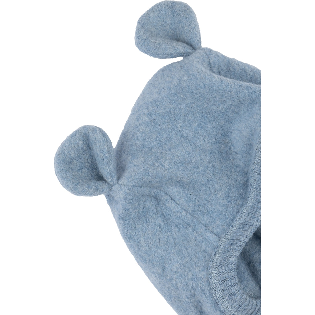 Mikk-Line Bomuld Fleece Elefanthue (Lange ører) Huer Faded Denim Melange