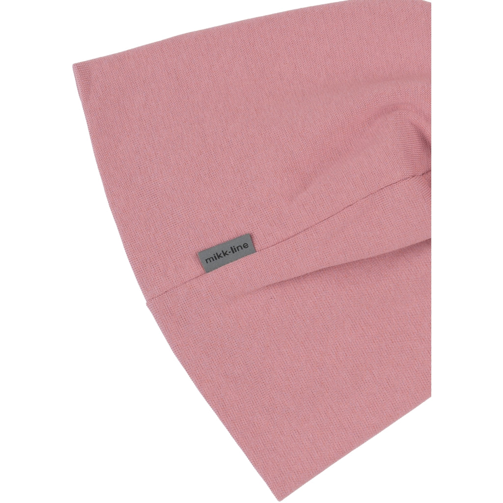 Mikk-Line Bomuld Hat m./Sløjfe (Dobbeltlag) Huer Lilas