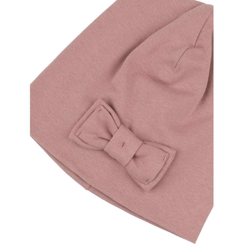 Mikk-Line Bomuld Hat m./Sløjfe (Dobbeltlag) Huer Woodrose