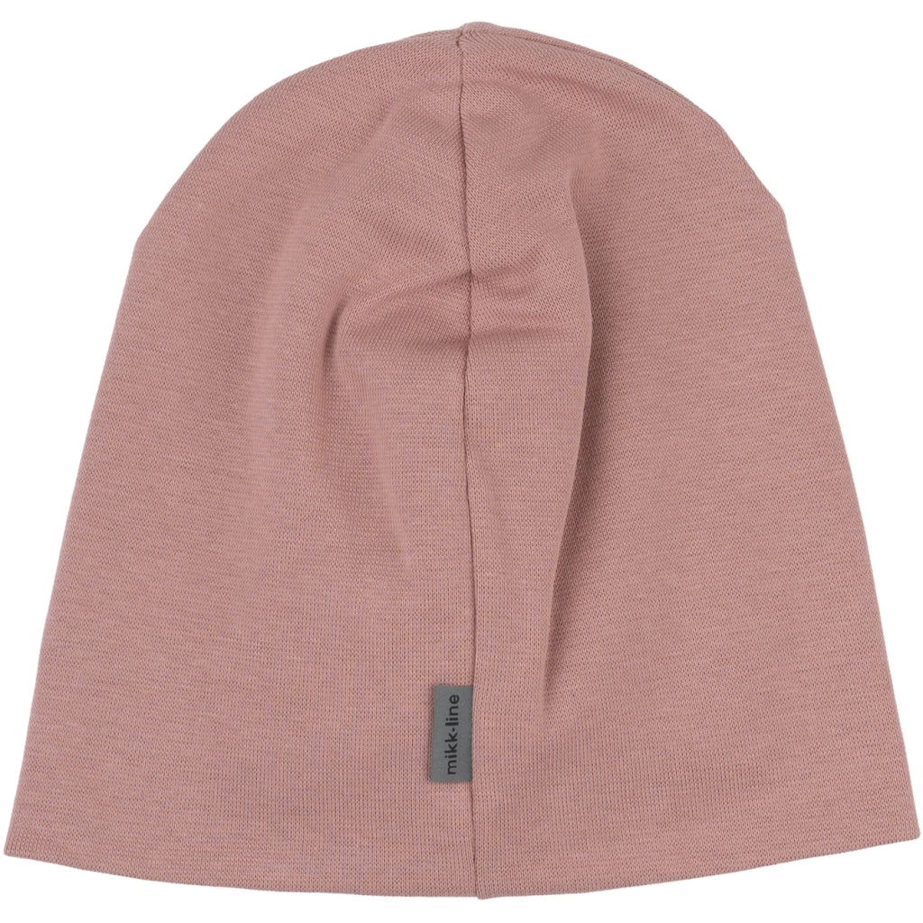Mikk-Line Bomuld Hat m./Sløjfe (Dobbeltlag) Huer Woodrose