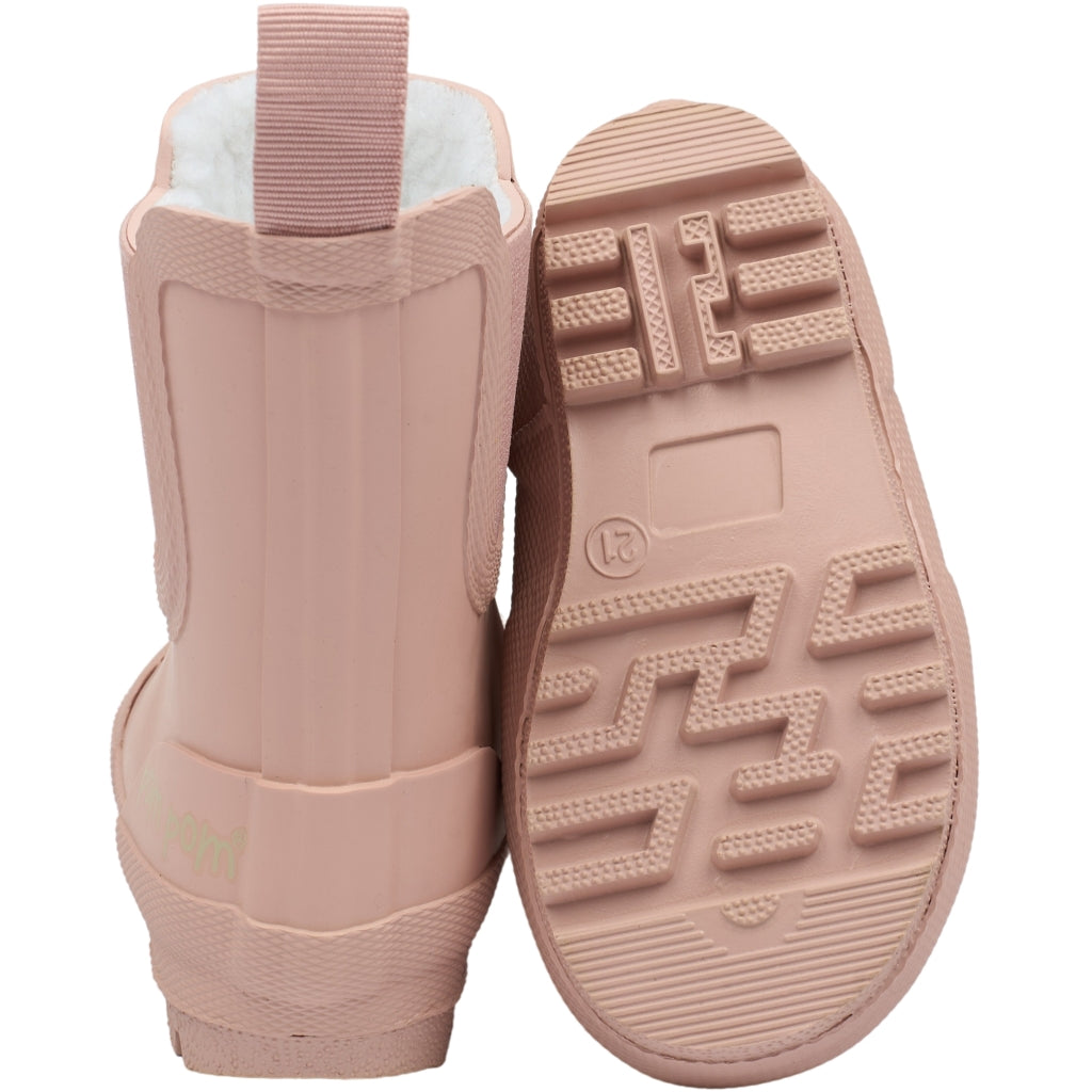 POM POM Brook GumBoots Thermo Ankle Rubber Boots Misty Rose