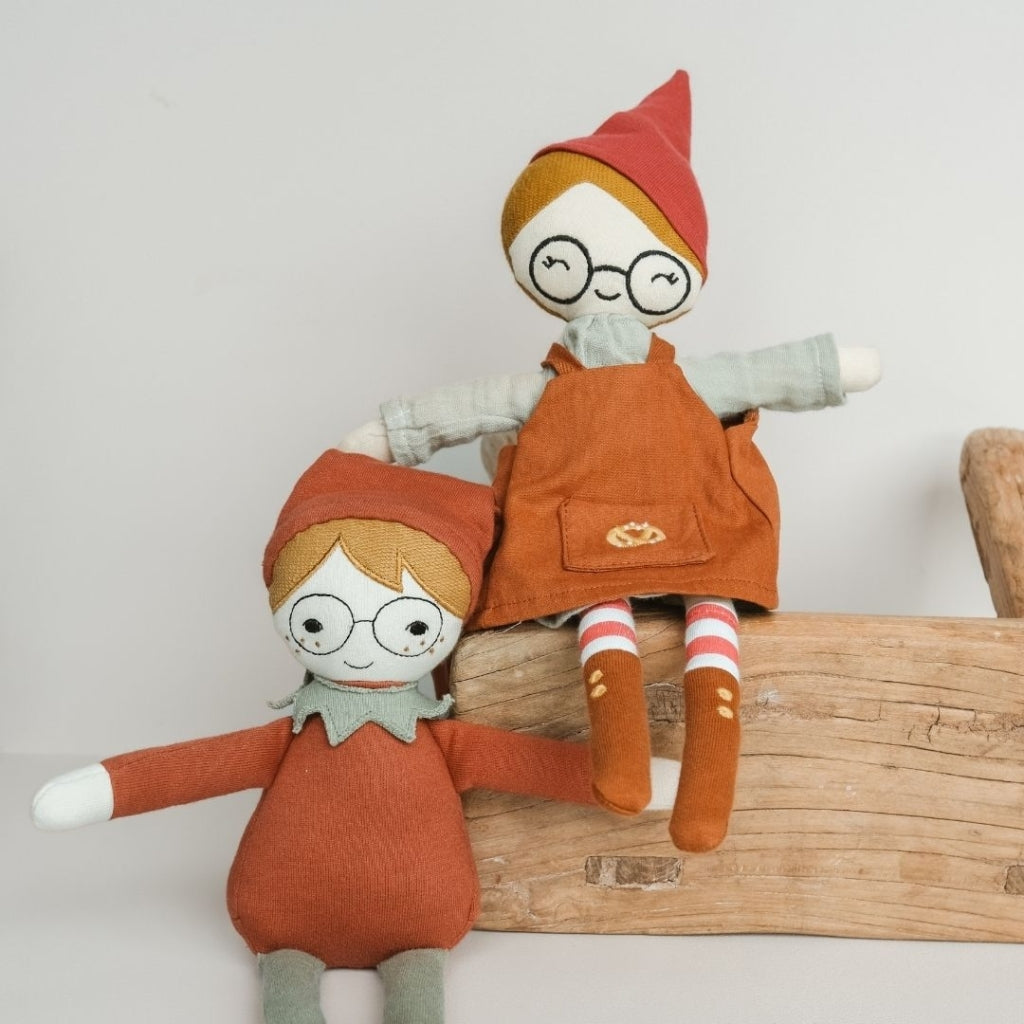 Fabelab Christmas Elf Doll - Nana Dolls Multi Colours