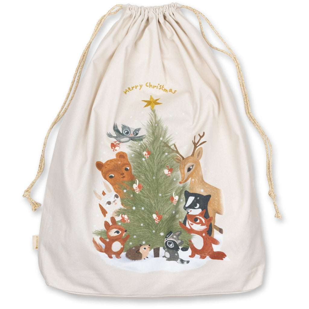 Fabelab Christmas Sack - Woodland Story Decoration Oat Milk