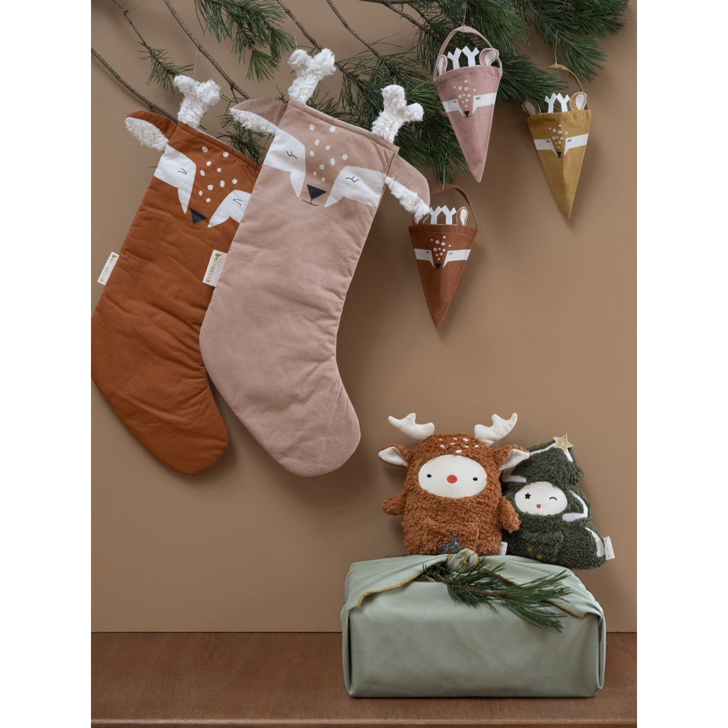 Fabelab Christmas Stocking Deer - Cinnamon Decoration Cinnamon