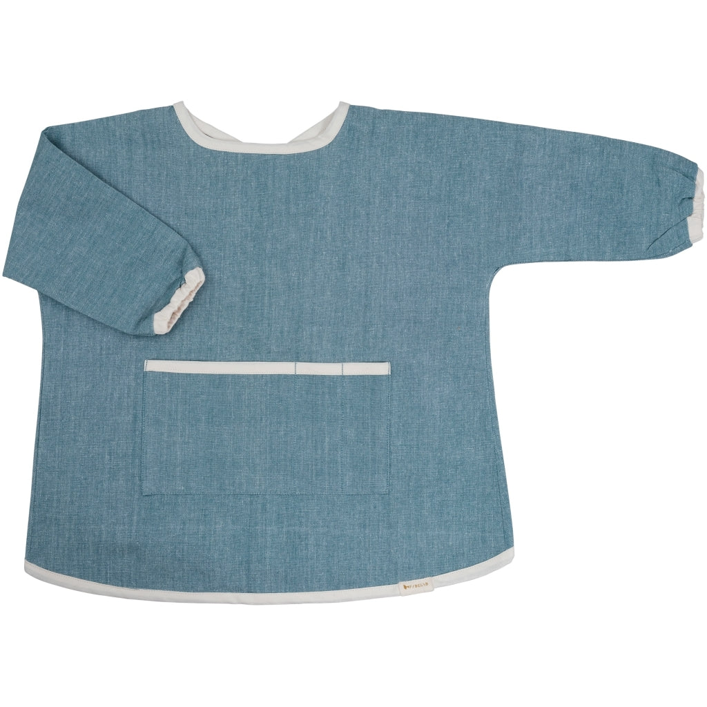 Fabelab Craft Smock - Chambray Blue Spruce Hagesmække og savlesmække Blue Spruce