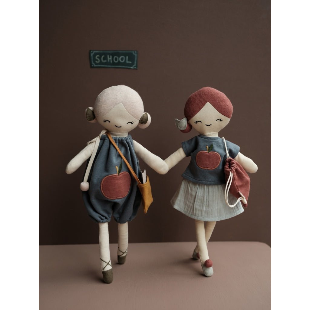 Fabelab Doll Clothes set - T-shirt / Skirt Dolls Multi Colours