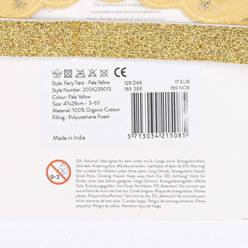 Fabelab Dress-up - Fairy Tiara - Pale Yellow Dress-Up & Roleplay