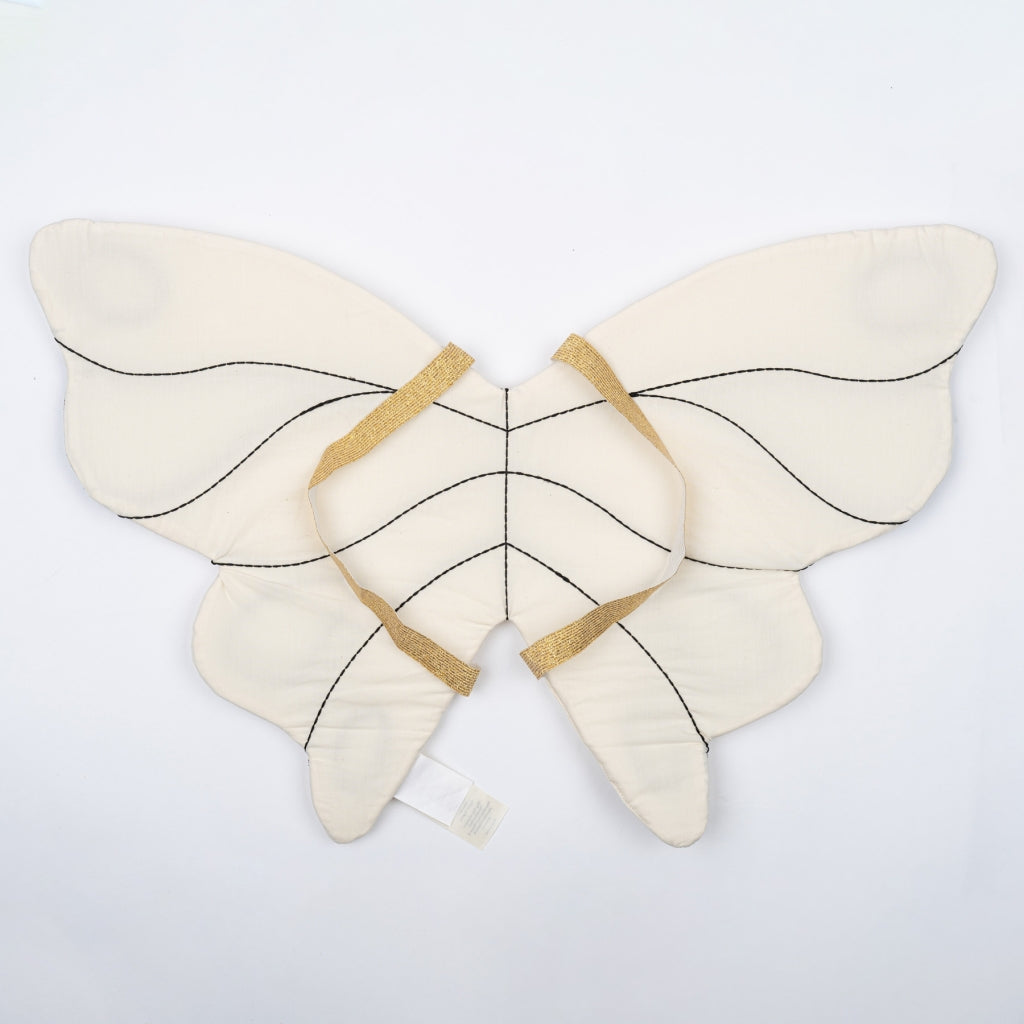 Fabelab Dress-up - Wings - Butterfly Dress-Up & Roleplay Natural (unbleached cotton)