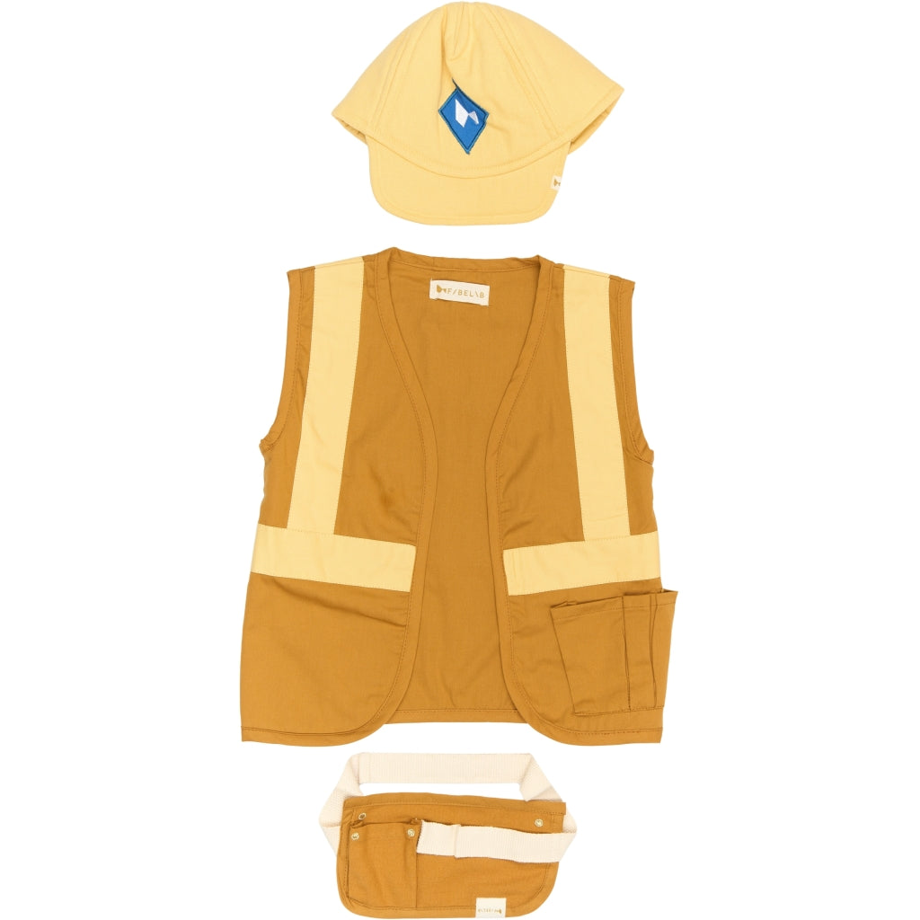 Fabelab Dress-up Builder set - Ochre-Pale Yellow Dress-Up & Roleplay Ochre