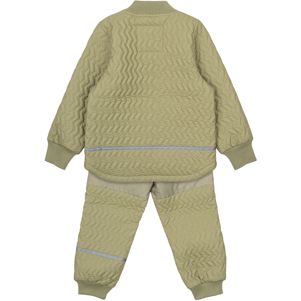 Mikk-Line Duvet Termosæt Termotøj Gray green