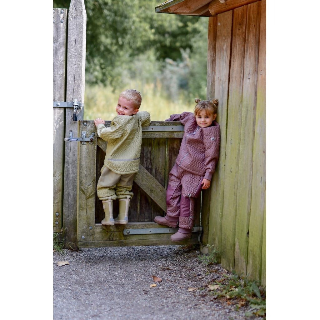 Mikk-Line Duvet Termosæt Termotøj Gray green